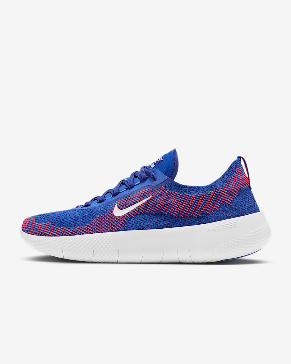 Nike Free 2025 Men's Road Running Shoes - Racer Blue/Bright Crimson/Blue Void/Black