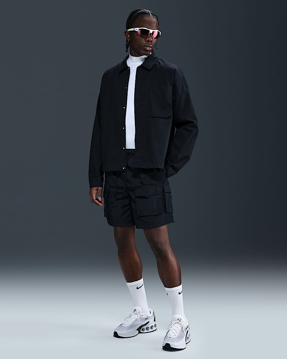 Shorts cargo de tejido Woven para hombre Nike Tech - Negro/Negro