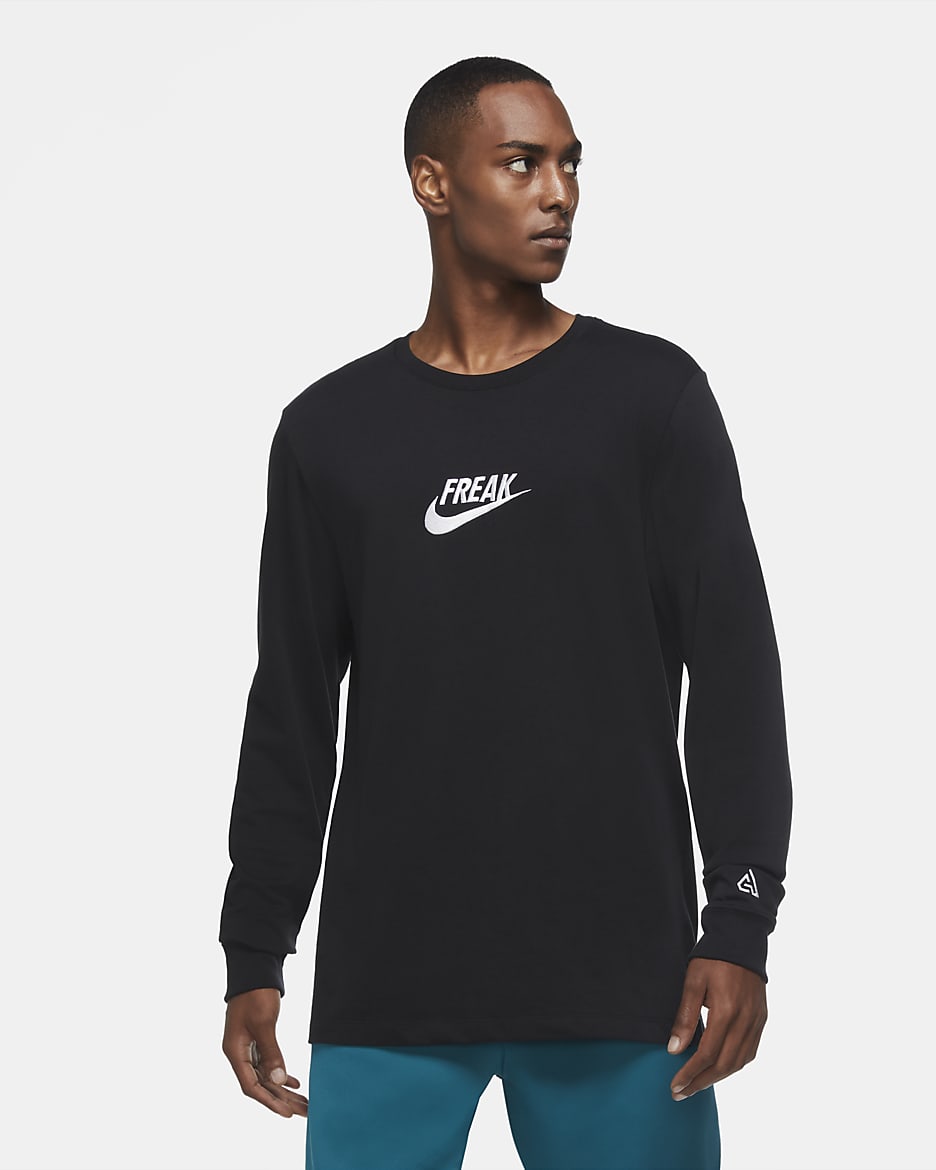 Tee-shirt de basketball Giannis Freak pour Homme - Noir