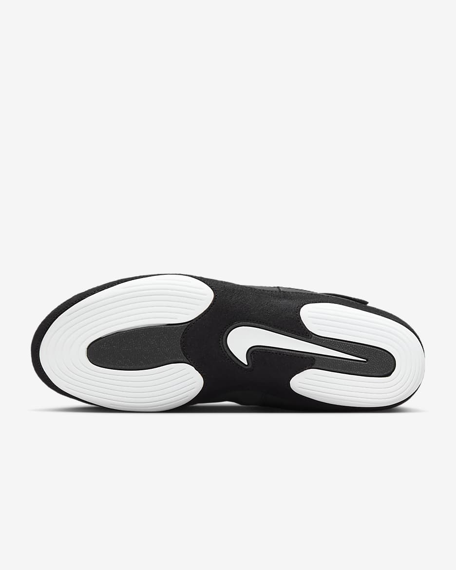 Tenis de lucha libre Nike Inflict - Negro/Blanco/Blanco