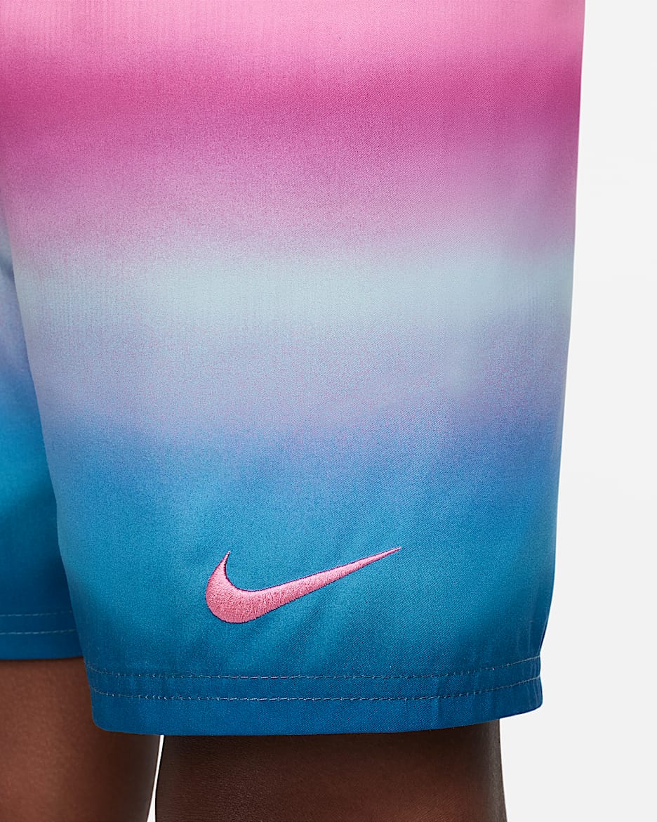 Nike Big Kids' (Boys') 7" Swim Volley Shorts - Blue Lightning