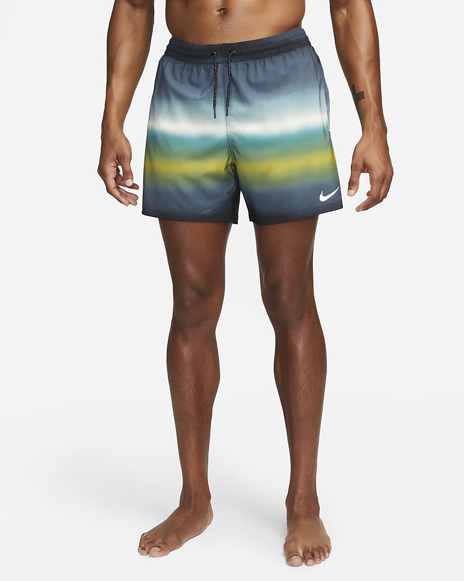 Traje de baño tipo short de voleibol de 13 cm para hombre Nike - Musgo