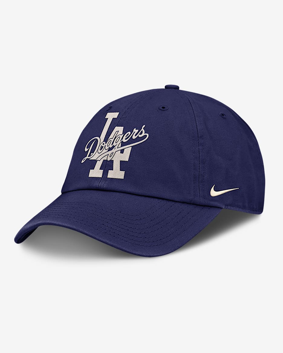 Gorra Nike de la MLB ajustable para hombre Los Angeles Dodgers Statement Club - Azul