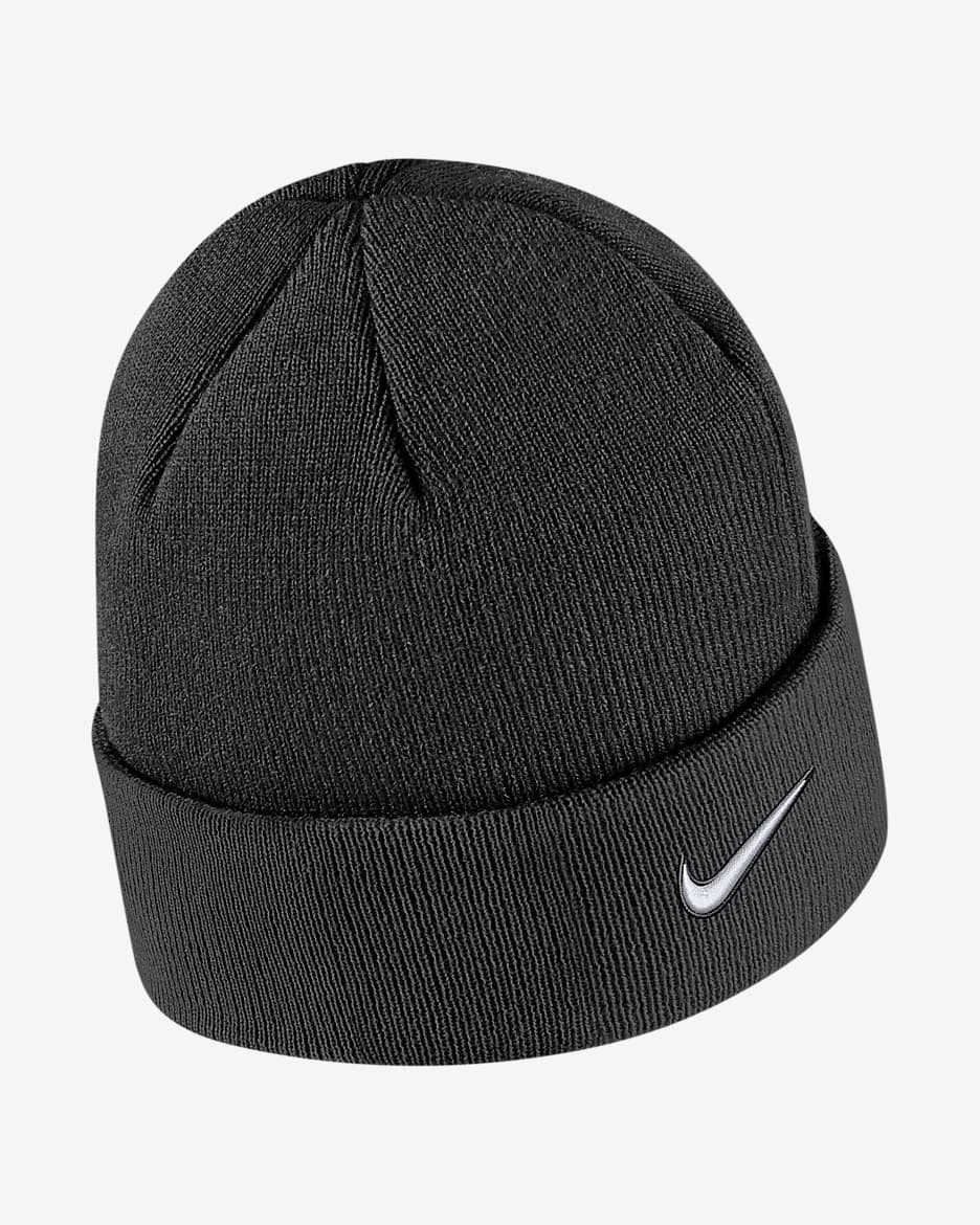 Nike Swoosh Softball Cuffed Beanie - Black