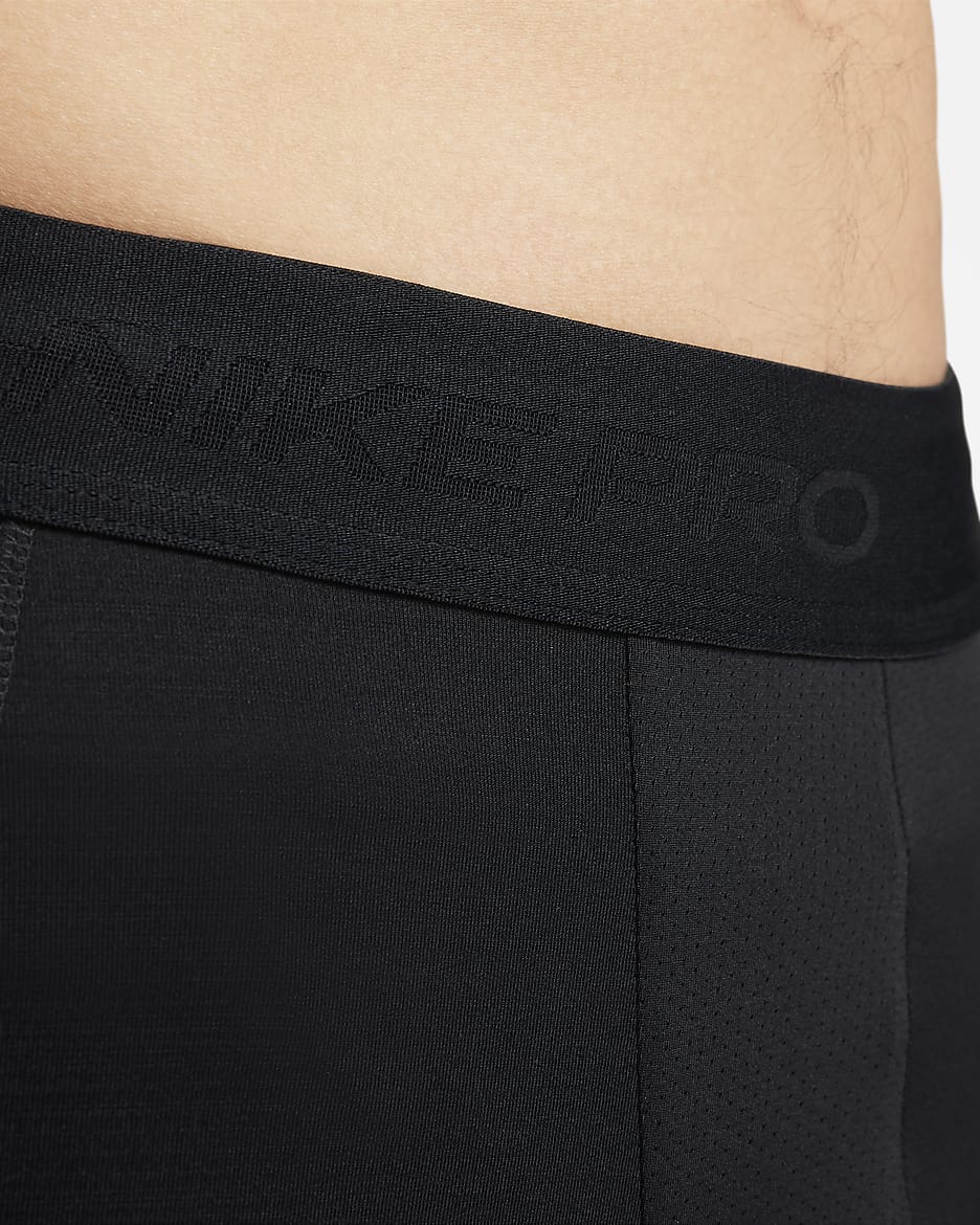 Nike Pro Warm Men's Tights - Black/White