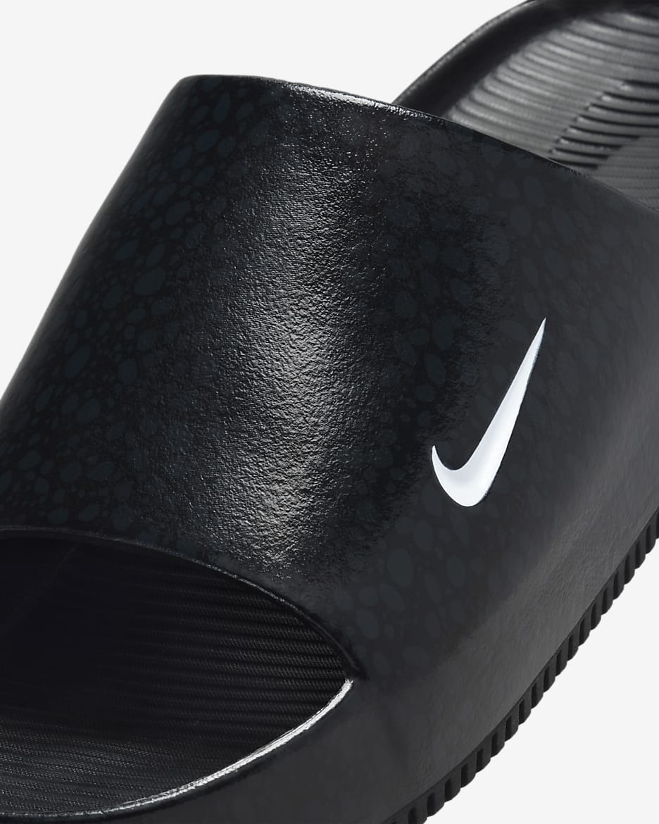 Chanclas para hombre Nike Calm Electric - Negro/Antracita/Gris fútbol