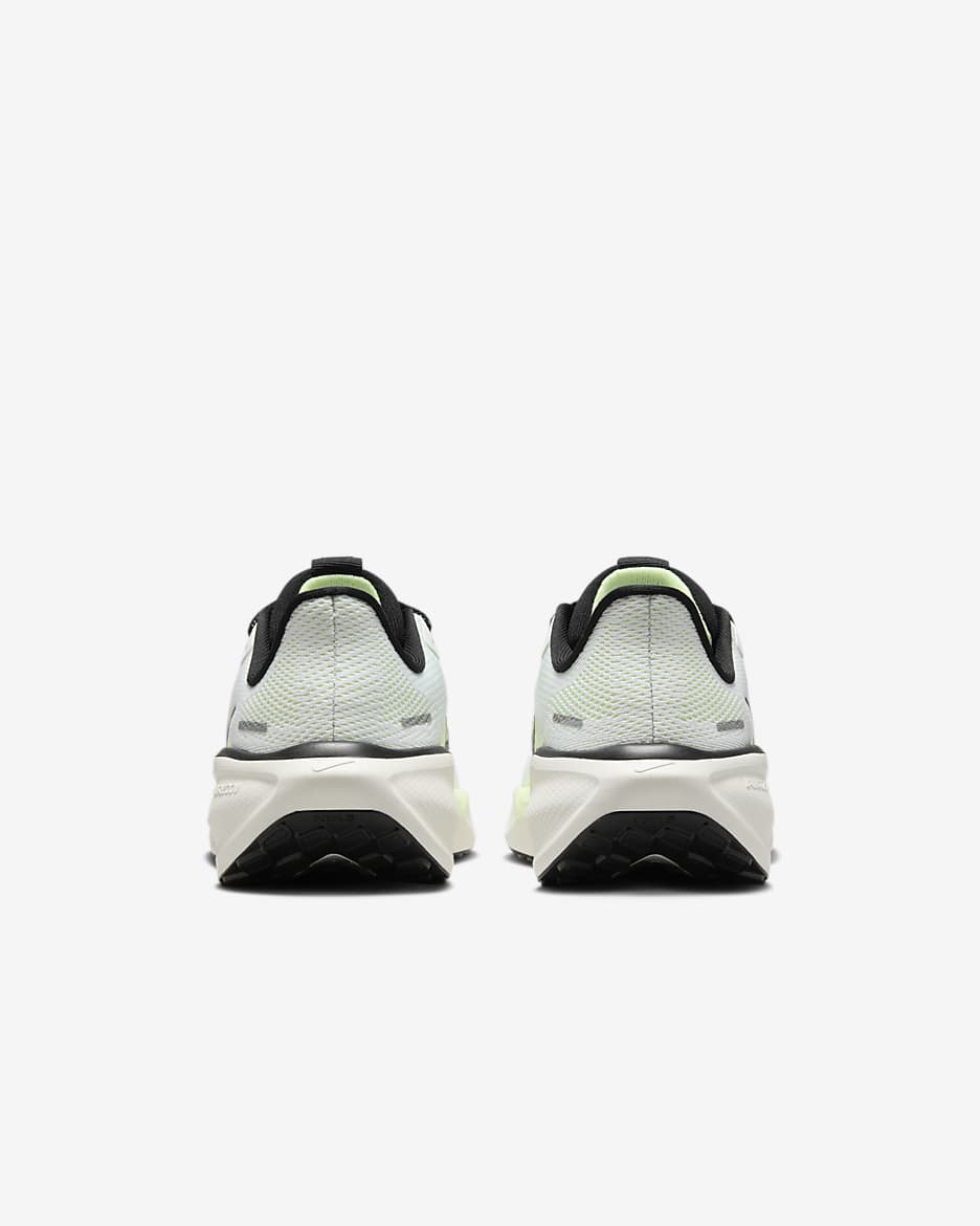 Nike Pegasus 41 Older Kids' Road Running Shoes - White/Barely Volt/Vintage Green/Black