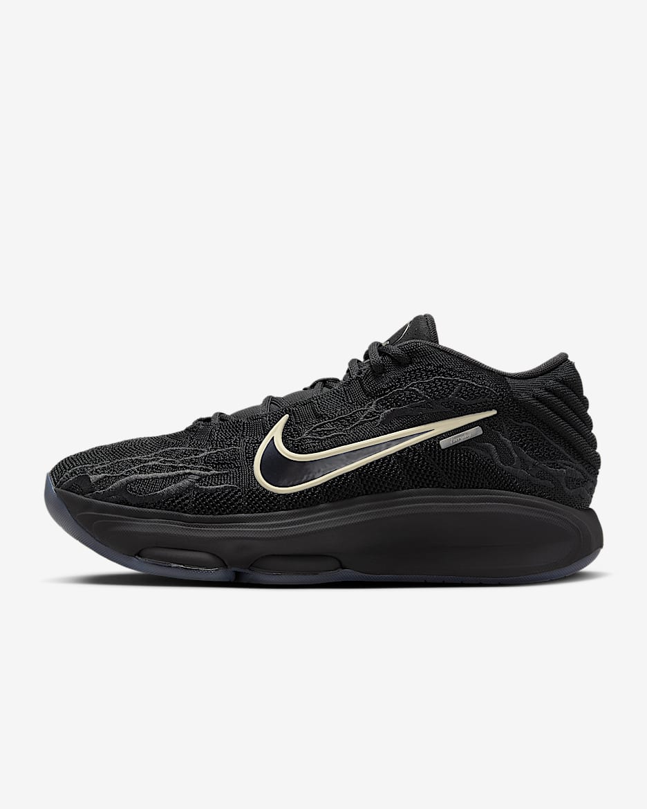 Nike G.T. Hustle 3 Black Label "Victor Wembanyama" Basketball Shoes - Black/Coconut Milk/Black