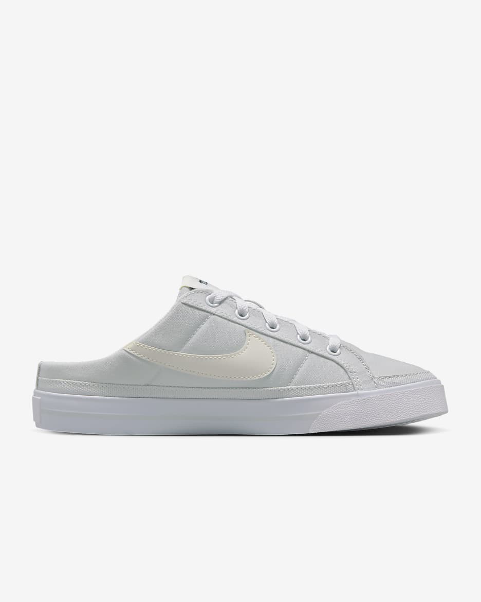 NikeCourt Legacy Women's Mules - Photon Dust/White/Black/Sail