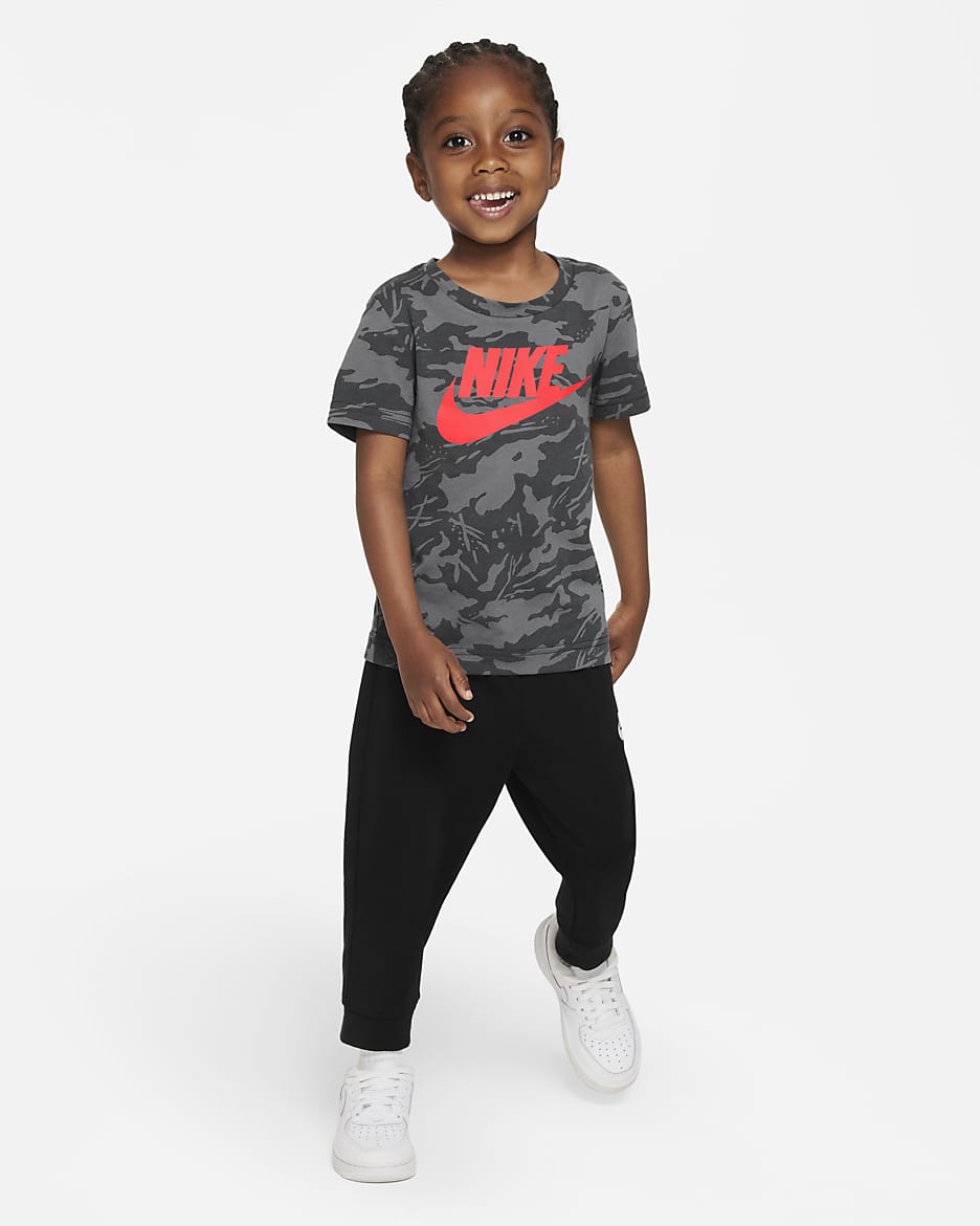 Nike Toddler Camo T-Shirt - Smoke Grey