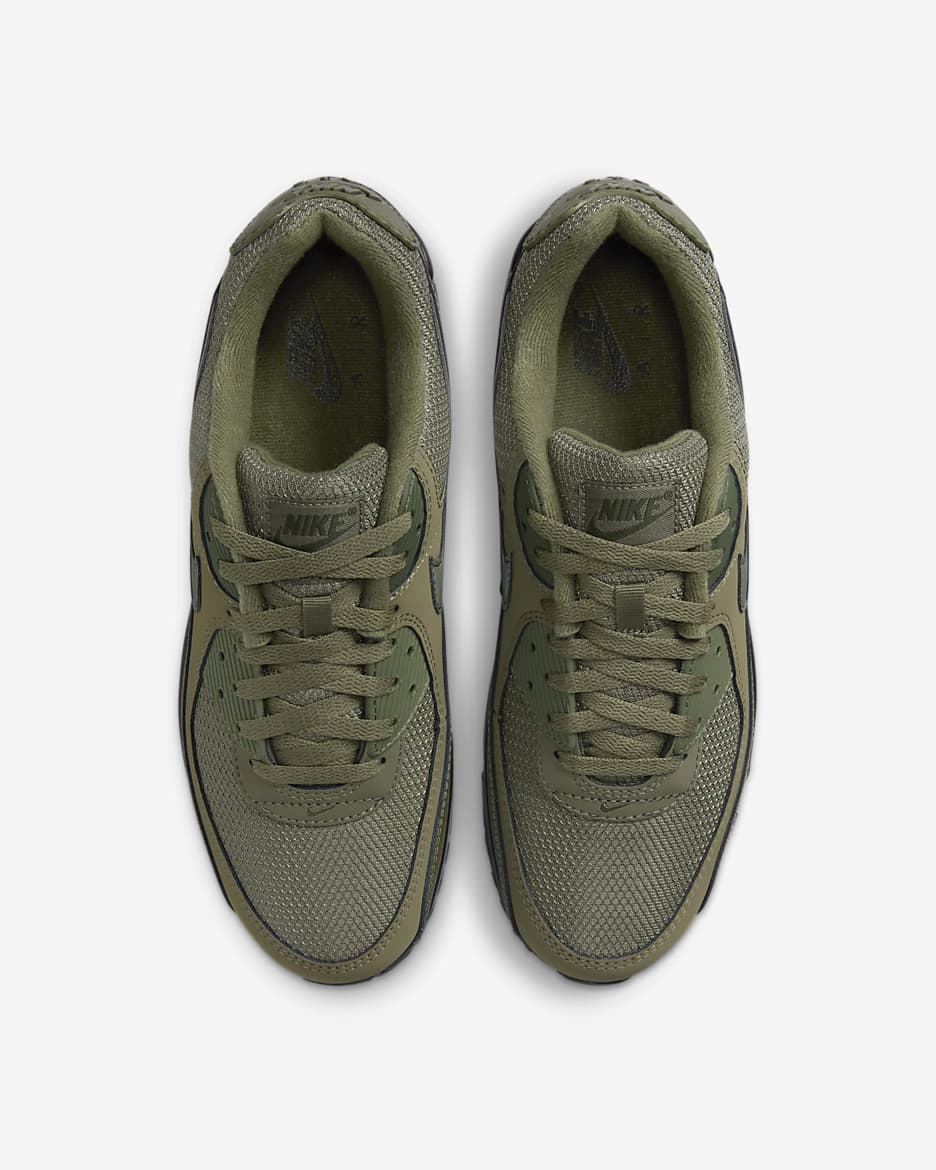 Chaussure Nike Air Max 90 pour homme - Medium Olive/Noir/Cargo Khaki