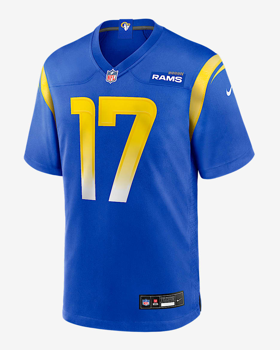 Davante Adams Los Angeles Rams Men's Nike NFL Game Jersey - Royal