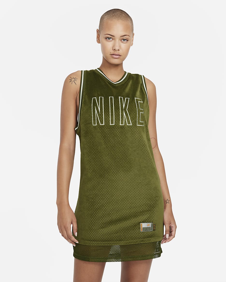 Serena Williams Design Crew Women's Tennis Jersey Dress - Rough Green/Seafoam