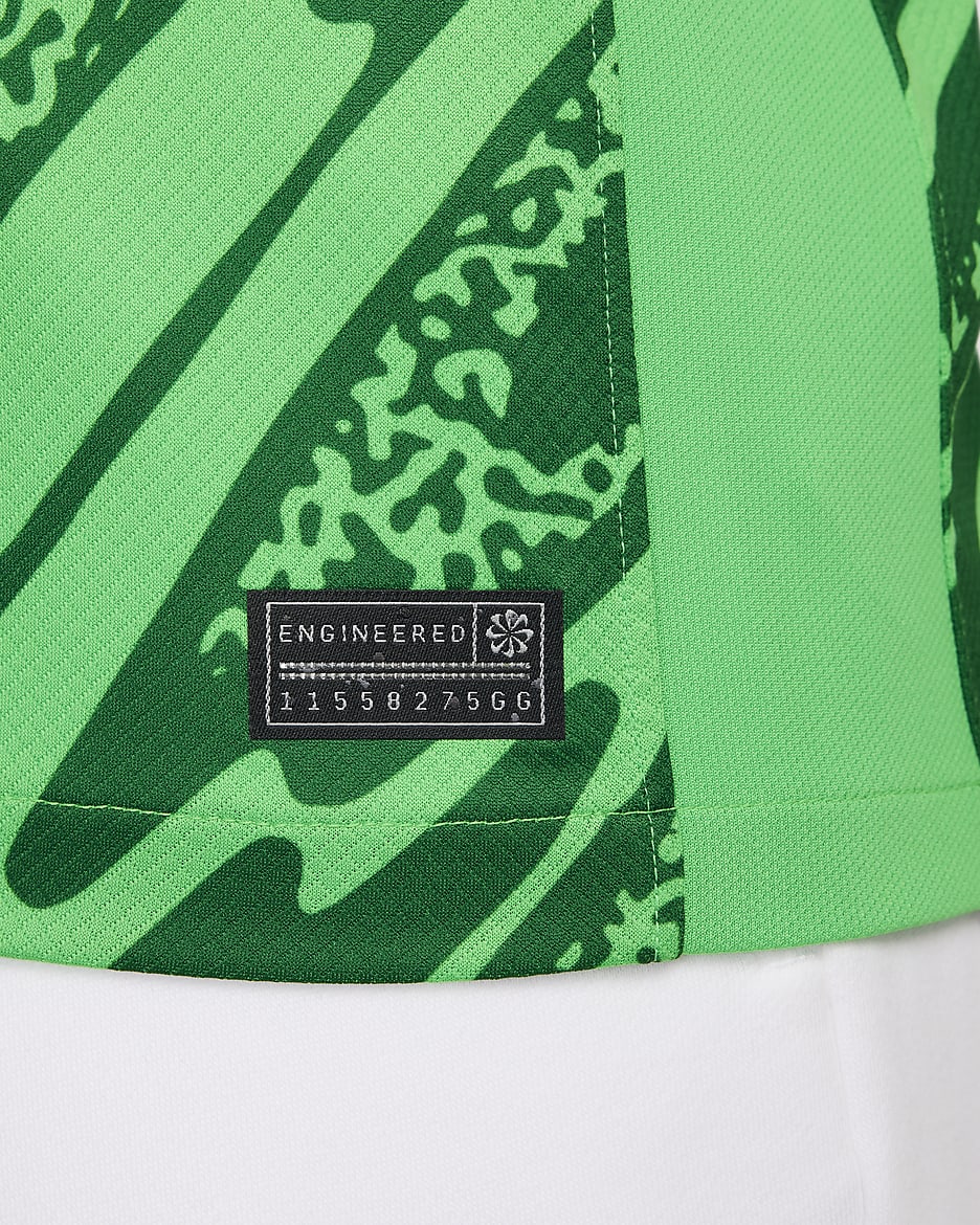 Netherlands (Women's Team) 2024/25 Stadium Goalkeeper Nike Replika-Fußballtrikot mit Dri-FIT-Technologie (Damen) - Green Spark/Pine Green/Weiß