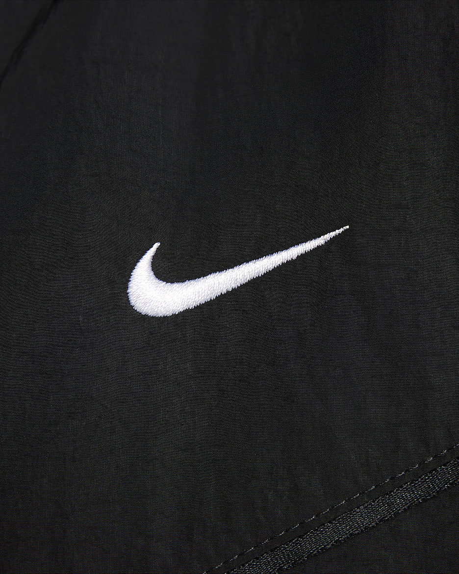 Nike Windrunner Women's Loose UV Woven Full-Zip Jacket - Black/White