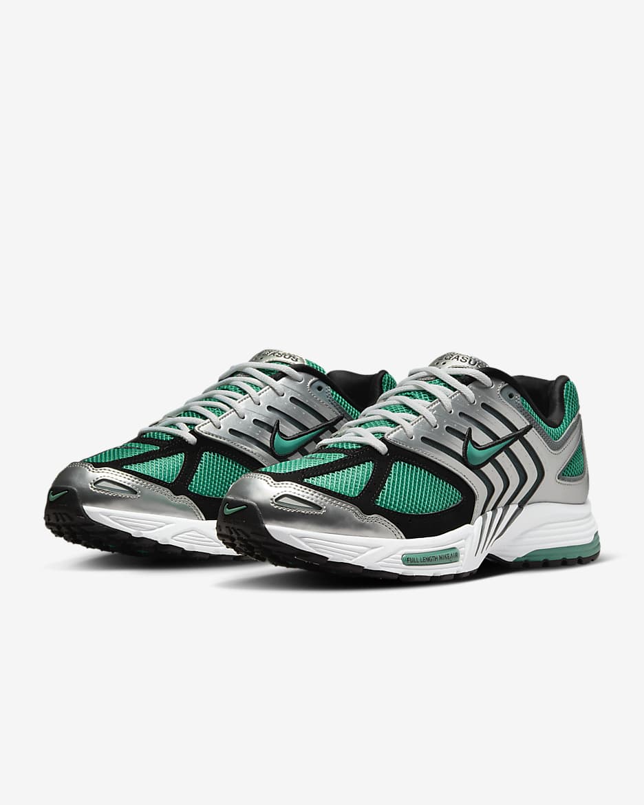 Nike Air Pegasus 2005 Men's Shoes - Metallic Silver/Black/White/Bicoastal