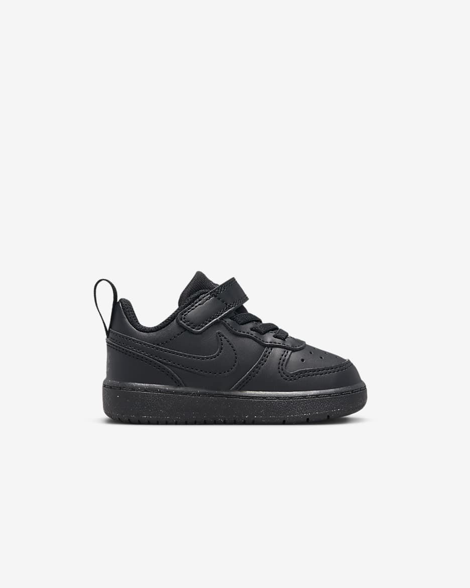 Nike Court Borough Low Recraft Zapatillas - Bebé e infantil - Negro/Negro/Negro