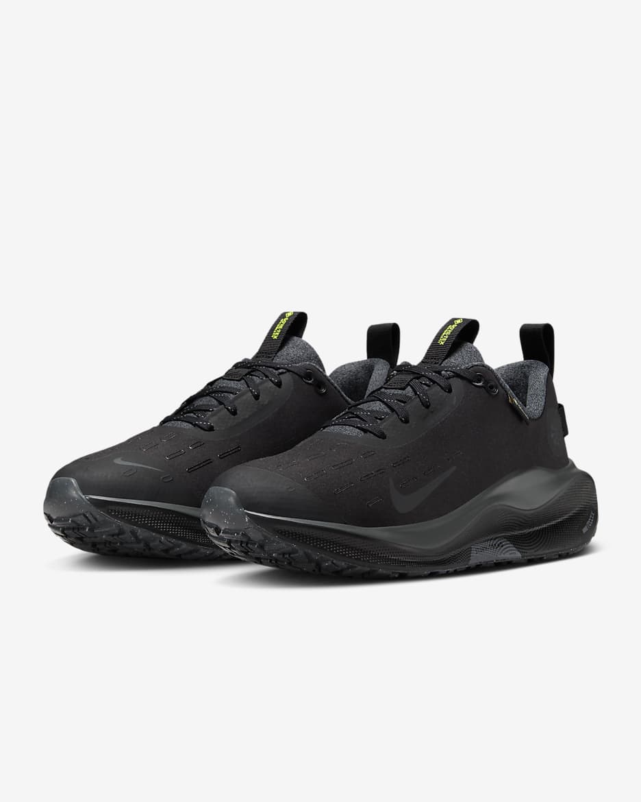 Vattentät löparsko för hårt underlag Nike InfinityRN 4 GORE-TEX för kvinnor - Svart/Volt/Anthracite