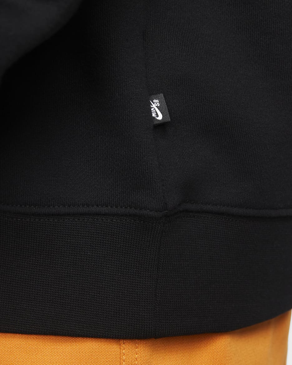 Nike SB Graphic Skate Hoodie - Black/Black