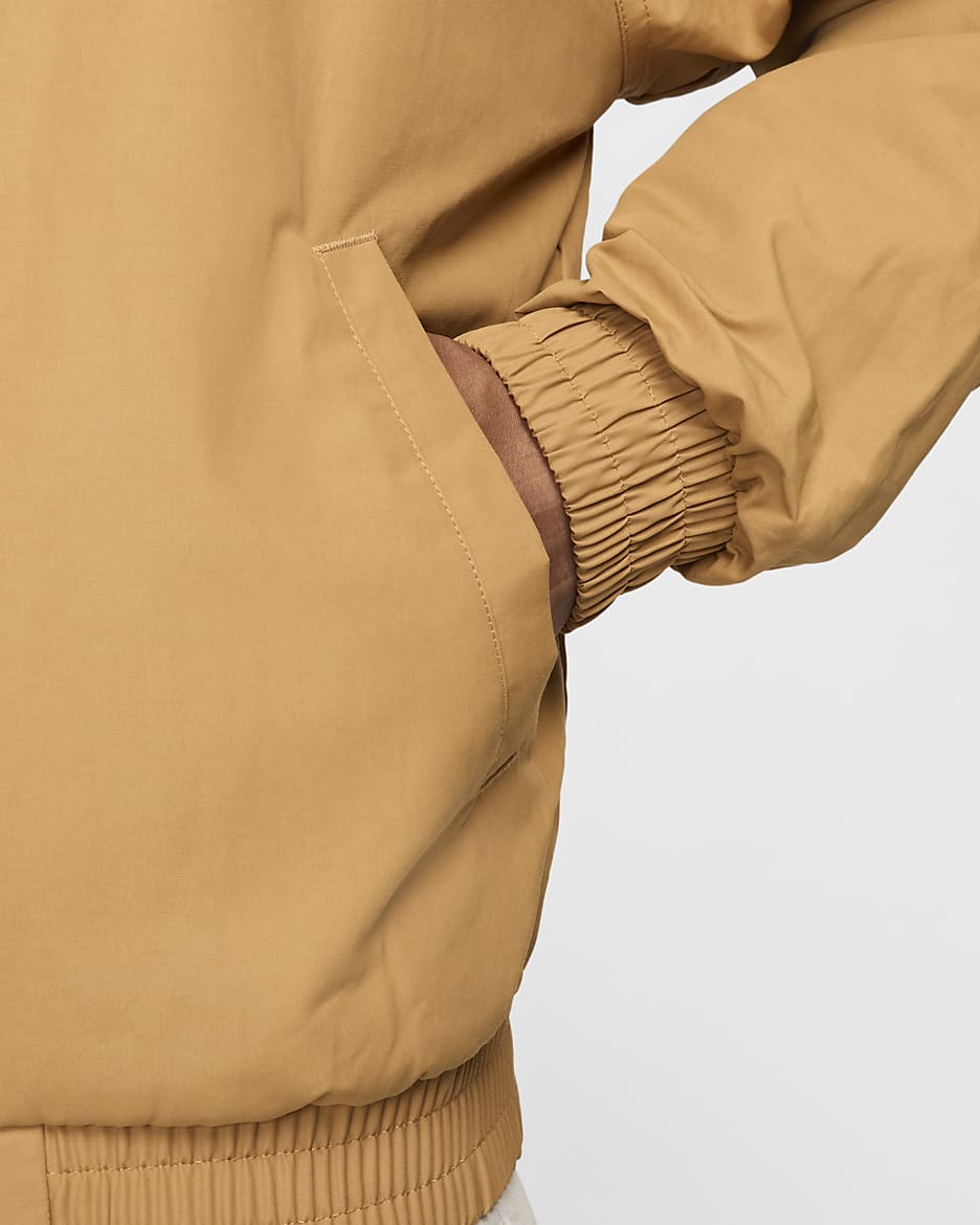 Nike Club Futura Men's Jacket - Flax/White