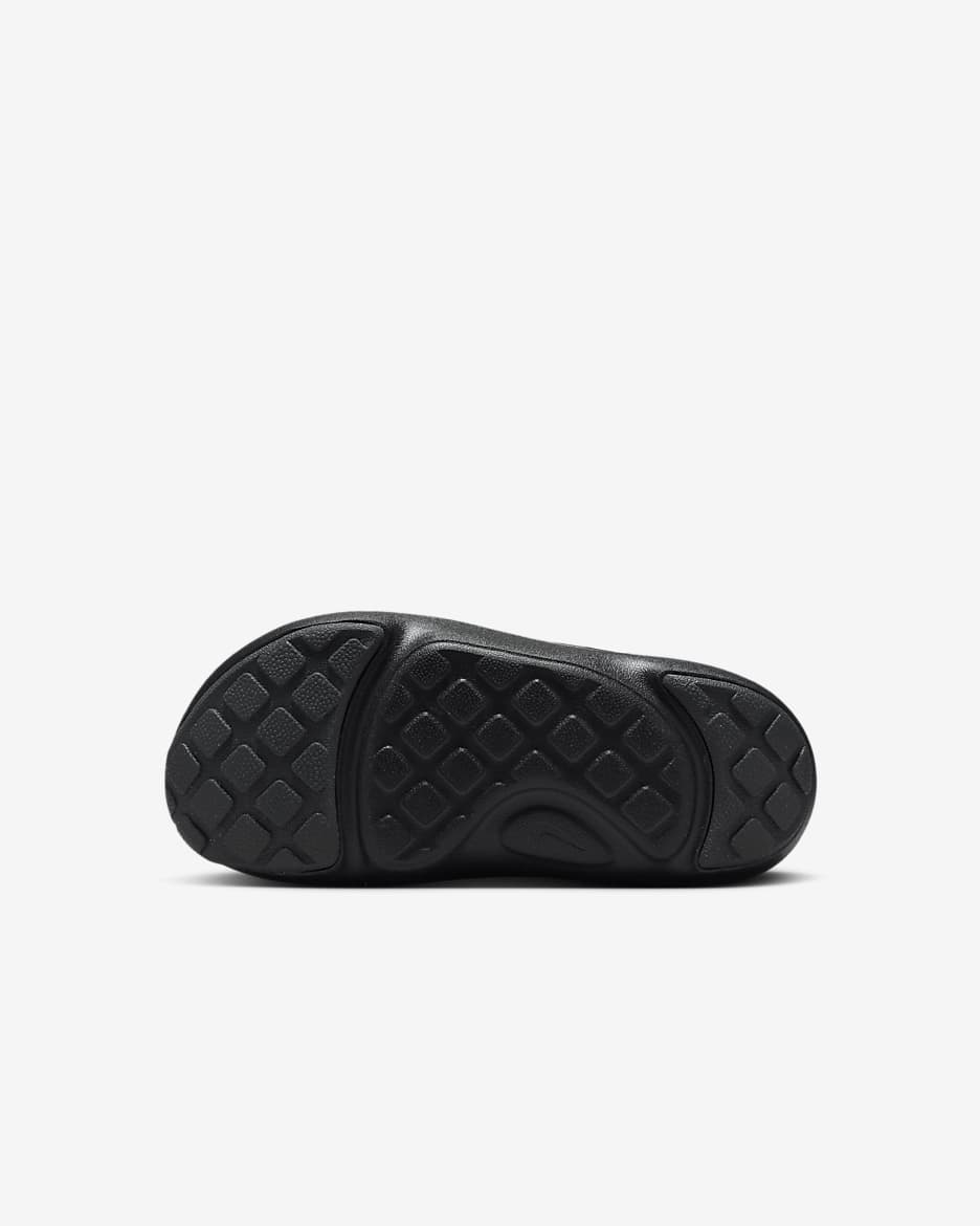 Sandálias Nike Aqua Swoosh para criança - Preto/Anthracite/Branco