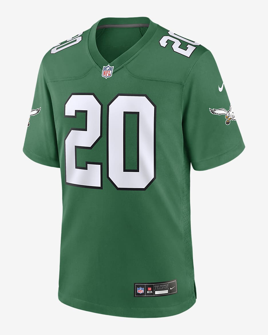 Brian Dawkins Philadelphia Eagles Men's Nike NFL Game Football Jersey - Kelly Green