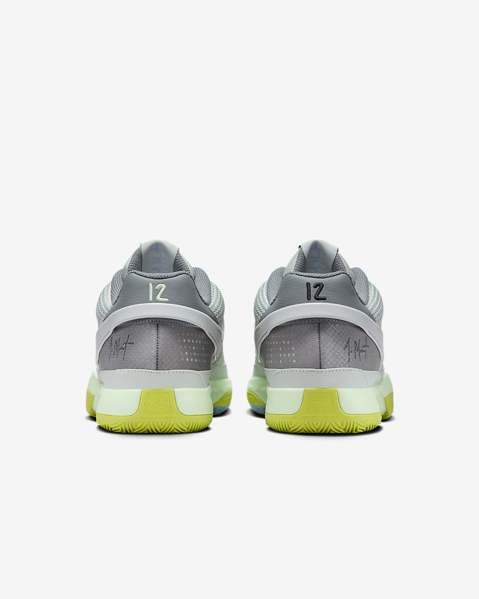 Ja 1 EP Basketball Shoes - Light Silver/Cyber/Cool Grey/Granite