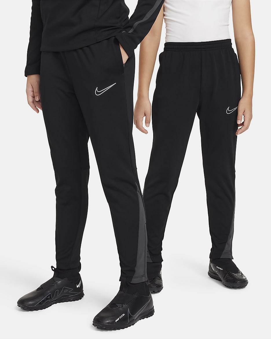 Nike Therma-FIT Academy Big Kids' Soccer Pants - Black/Anthracite