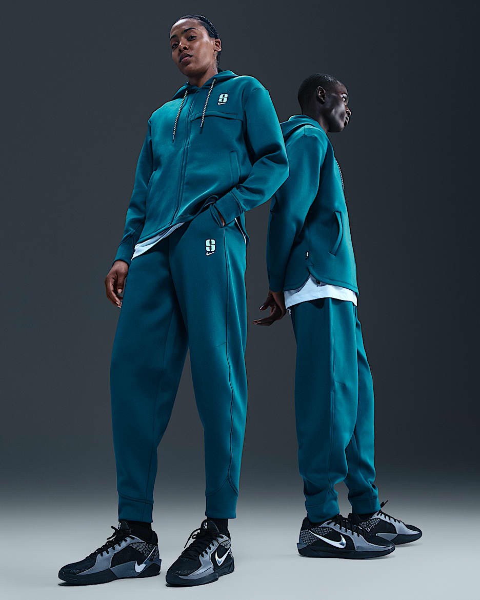 Sabrina Dri-FIT Loose Basketball Pants - Blue Force/Glacier Blue/Glacier Blue