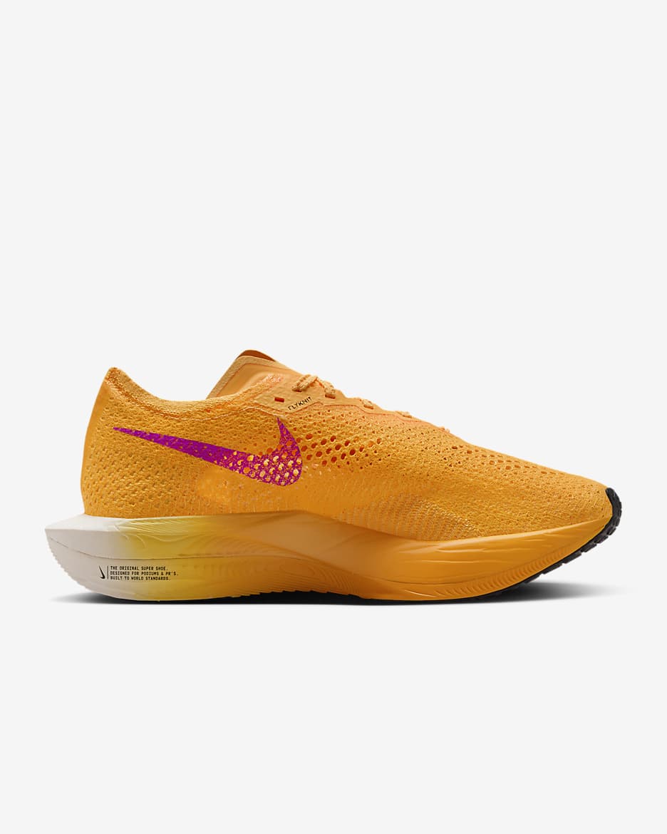 Nike Vaporfly 3 Women's Road Racing Shoes - Laser Orange/Citron Pulse/Sail/Hyper Violet