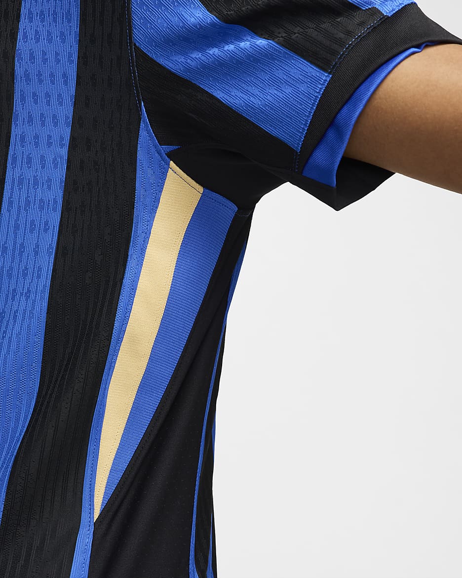 Inter Milan 2024/25 Match Home Men's Nike Dri-FIT ADV Football Authentic Shirt - Lyon Blue/Black/Lyon Blue/White