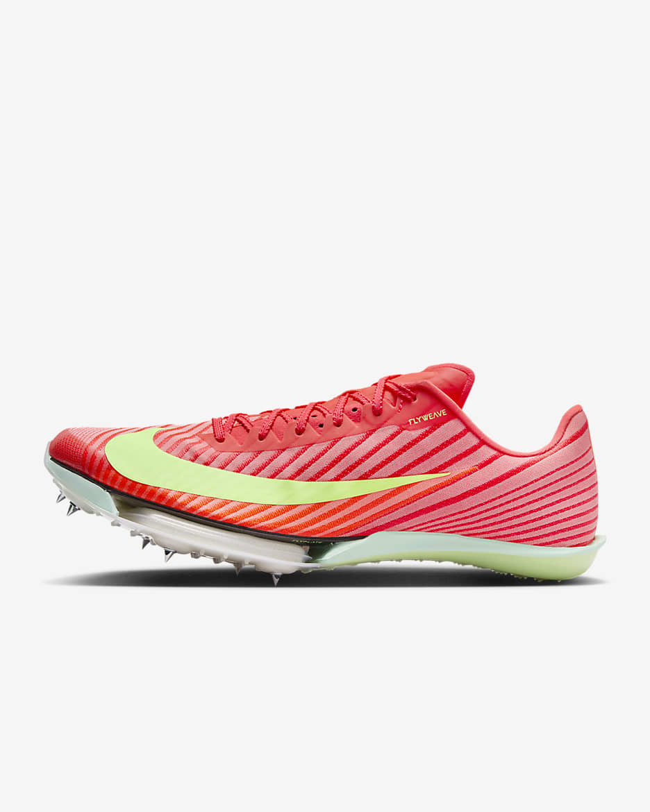 Scarpa chiodata per lo sprint Nike Maxfly 2 - Bright Crimson/Lime Blast/Mint Foam/Washed Coral