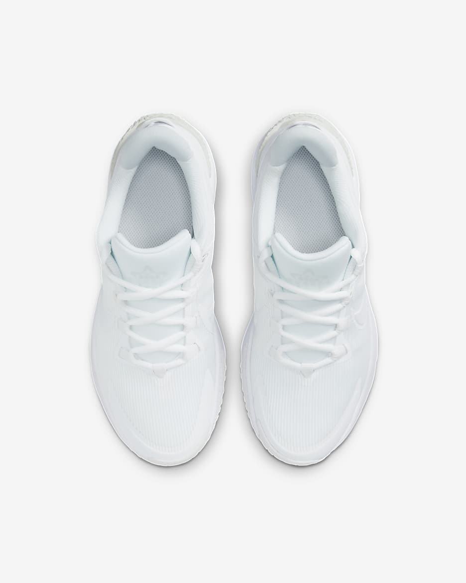 Běžecké silniční boty Nike Star Runner 4 pro větší děti - Bílá/Bílá/Pure Platinum/Bílá