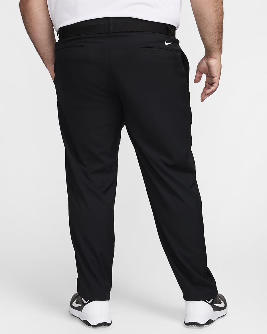 Pantaloni da golf Nike Dri-FIT Victory – Uomo - Nero/Bianco