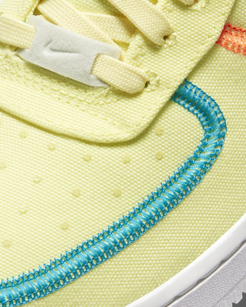 Nike Air Force 1 '07 LX Women's Shoes - Life Lime/Laser Blue/Hyper Orange/Photon Dust