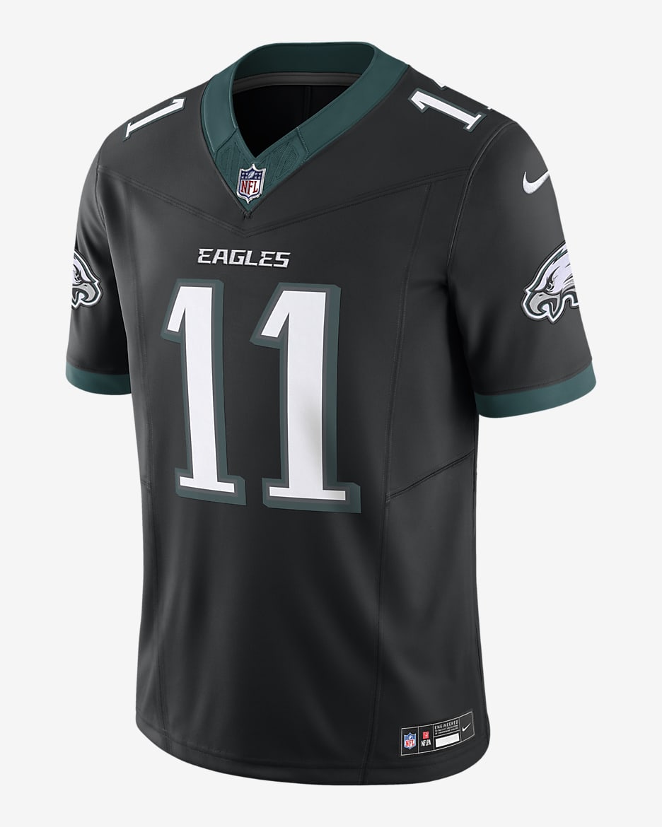 A.J. Brown Philadelphia Eagles Men's Nike Dri-FIT NFL Limited Football Jersey - Black