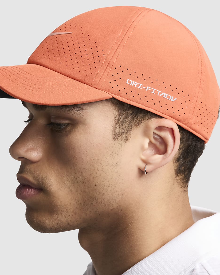 Nike Dri-FIT ADV Club Unstructured Tennis Cap - Cosmic Clay/Pink Quartz