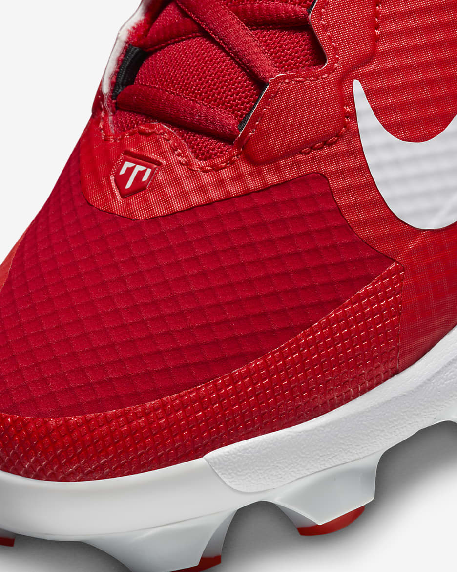 Nike Force Trout 9 Pro MCS Baseball Cleats - University Red/Light Crimson/Black/White