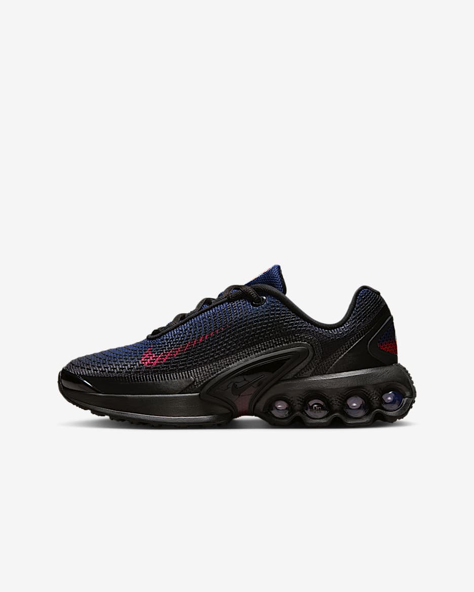 Nike Air Max Dn Older Kids' Shoes - Midnight Navy/Black/White/University Red