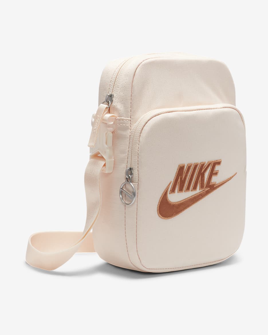 Borsa a tracolla Nike Heritage (4 l) - Guava Ice/Guava Ice/Amber Brown