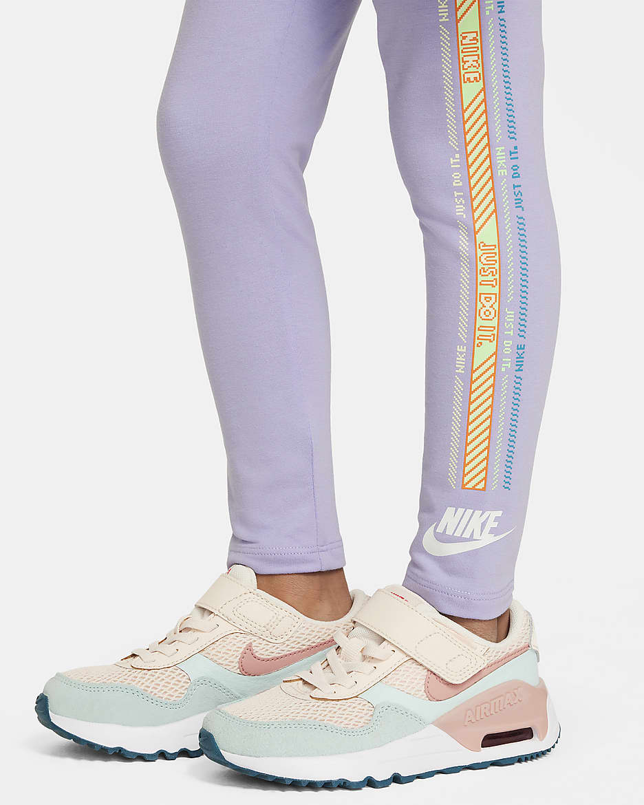 Nike Happy Camper Leggings Set für jüngere Kinder - Hydrangeas