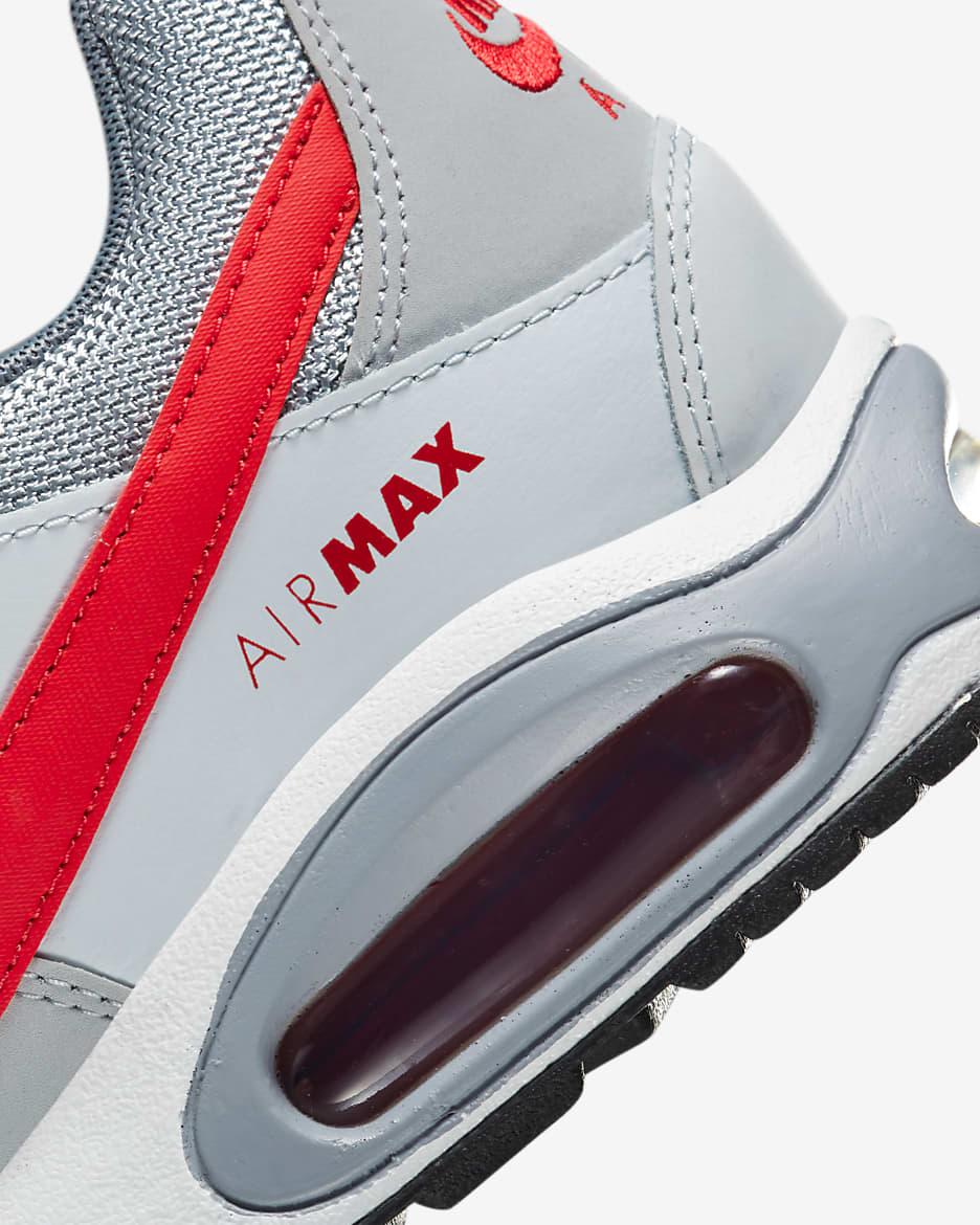 Nike Air Max Command Men's Shoes - White/Pure Platinum/Cool Grey/University Red