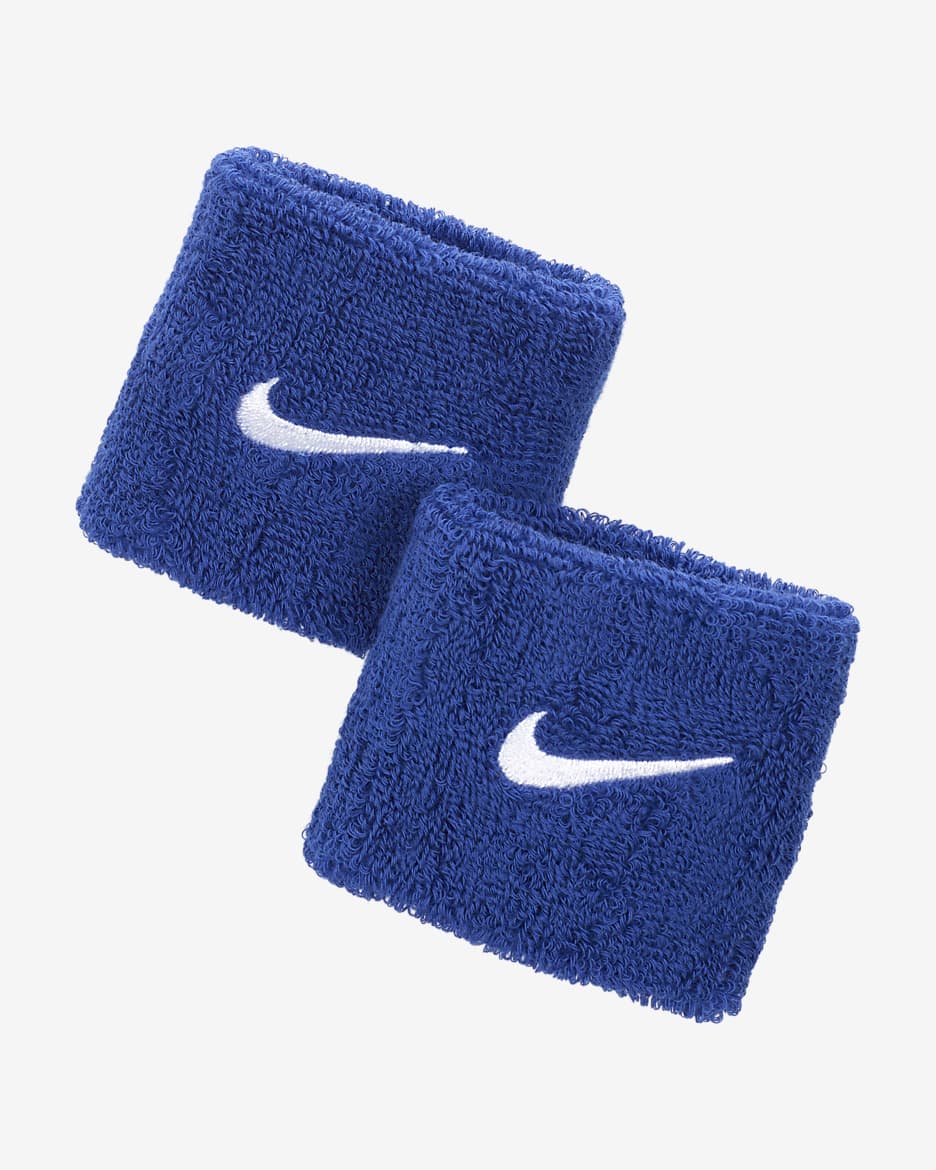 Nike Swoosh Wristbands - Royal Blue