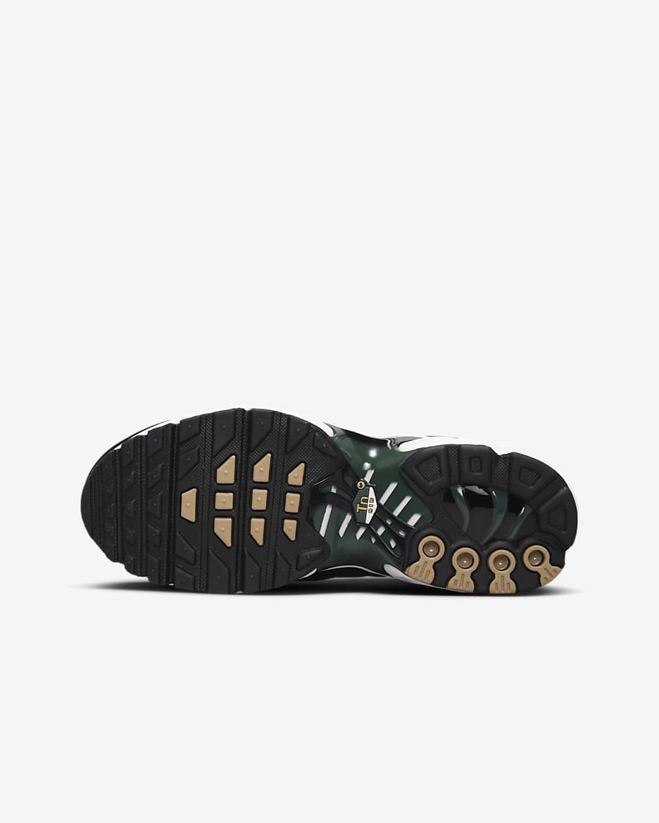 Nike Air Max Plus Schuh für ältere Kinder - Vintage Green/Schwarz/Hemp/Vintage Green