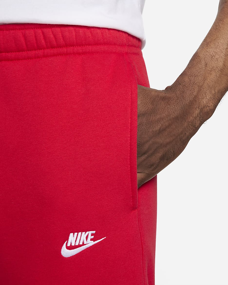 Nike Sportswear Club Fleece Jogger - University Red/University Red/Weiß