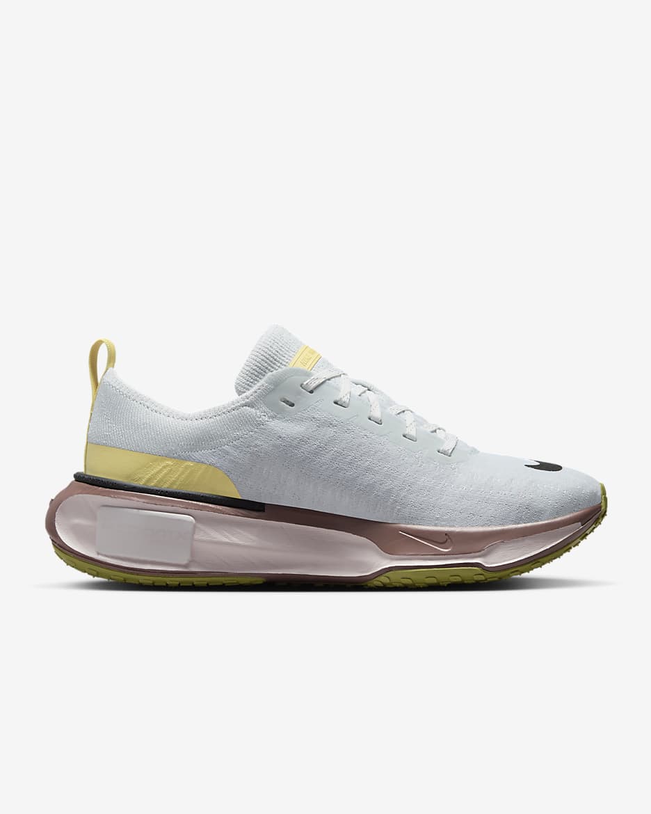 Tenis de correr en pavimento para mujer Nike Invincible 3 - Polvo fotón/Blanco cumbre/Violeta platino/Negro