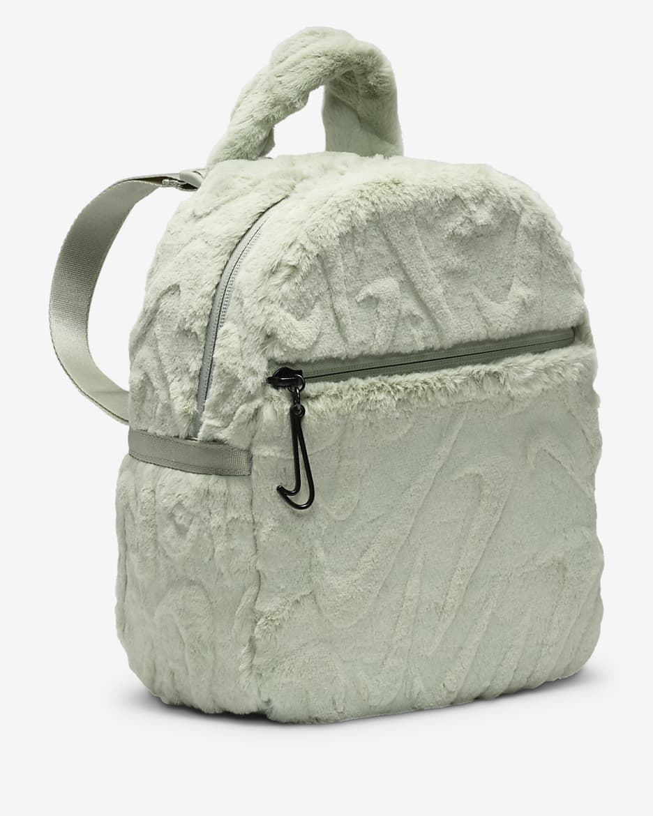 Nike Sportswear Futura Faux Fur Mini Backpack (6L) - Jade Horizon/Jade Horizon/Jade Horizon