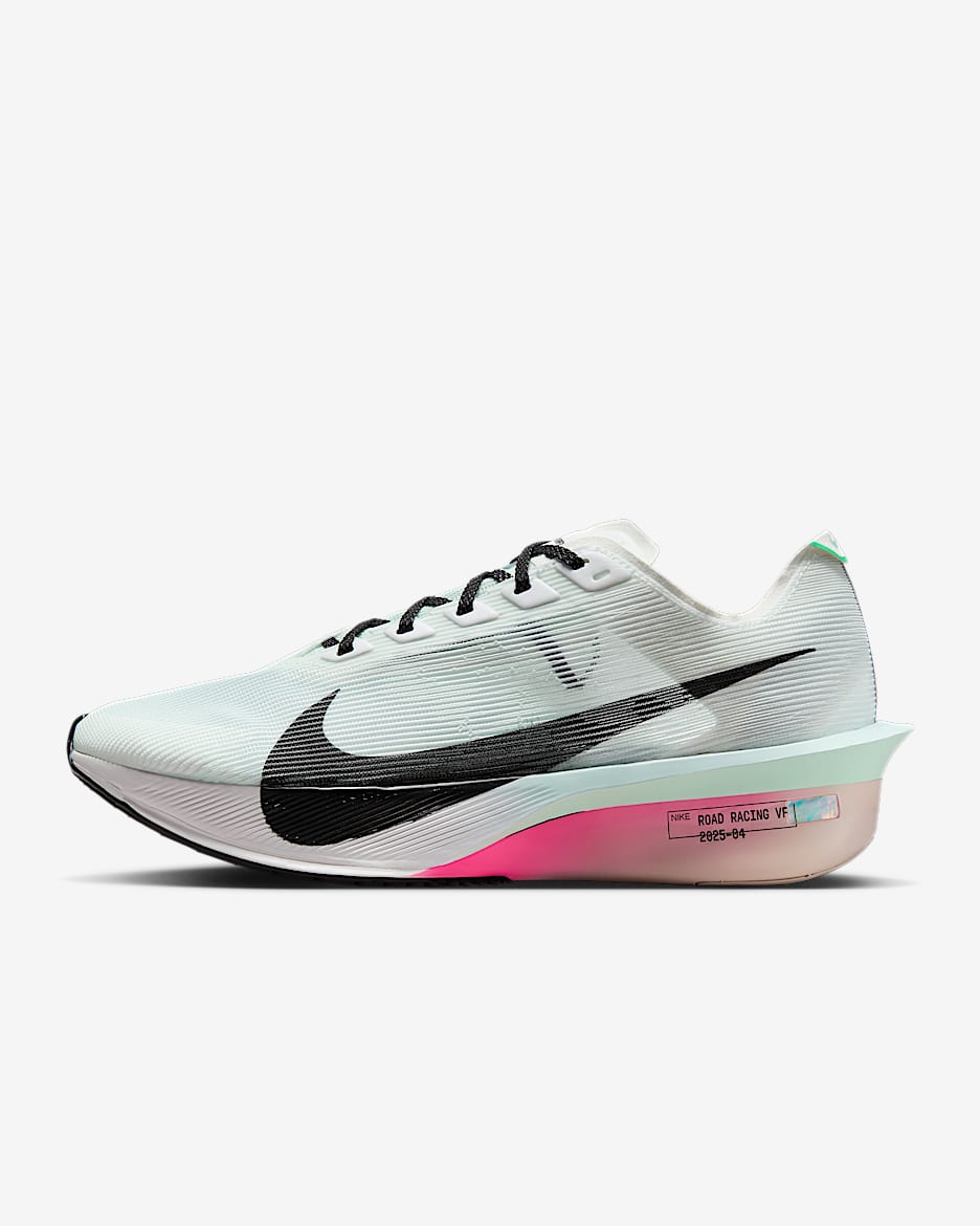 Nike Vaporfly 4 Kadın Yol Yarış Ayakkabısı - Beyaz/Hyper Pink/Mint Foam/Siyah