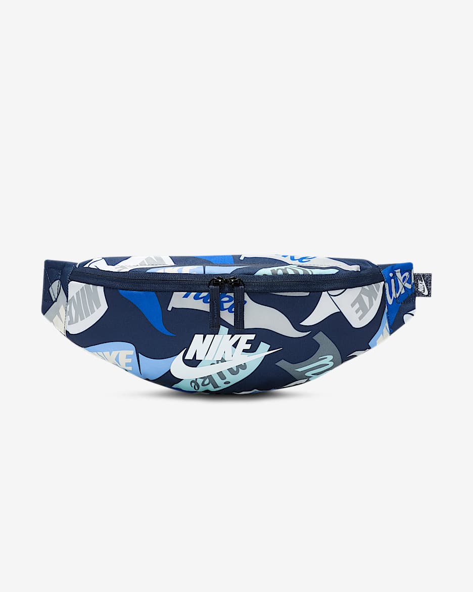 Bolsa bandolera (3L) Nike Heritage - Obsidiana/Obsidiana/Polvo fotón