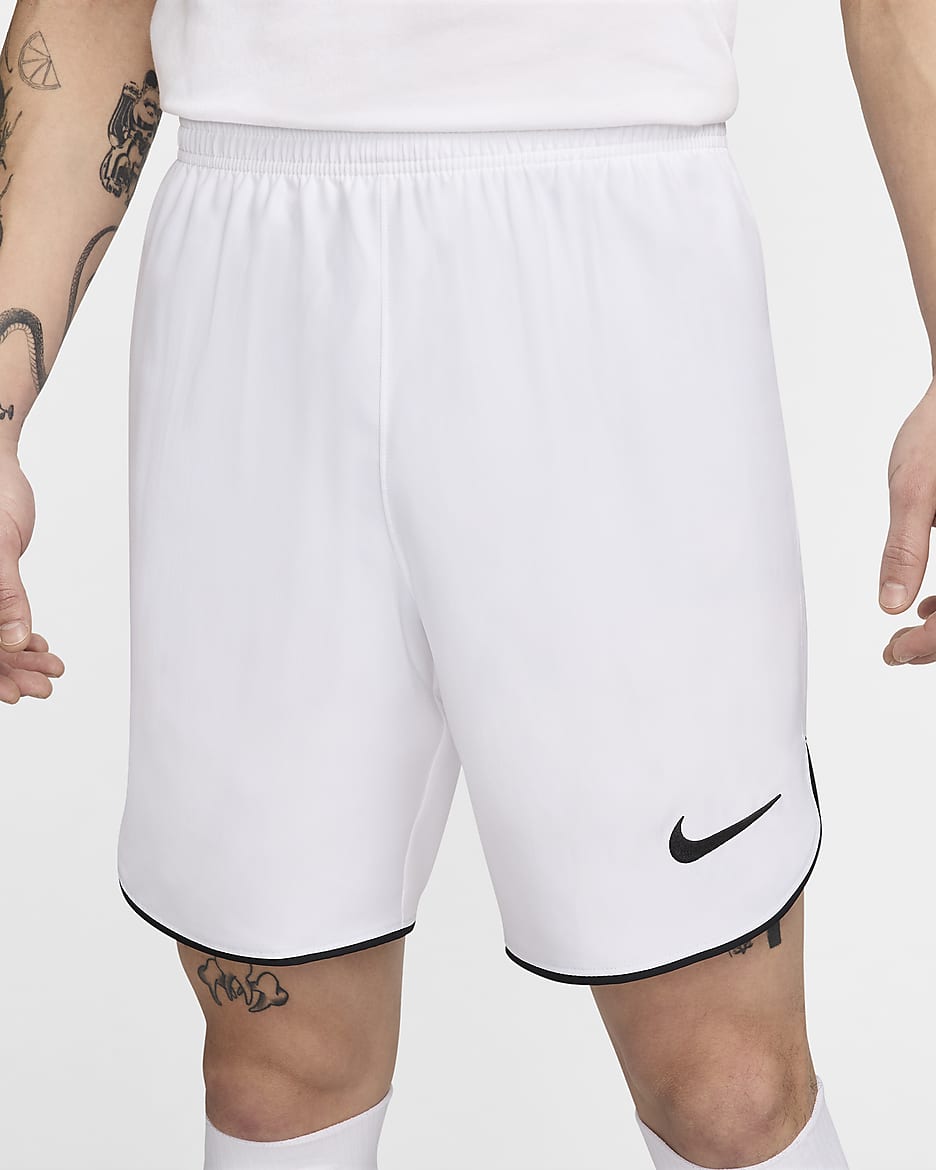 Nike Dri-FIT Men's Soccer Shorts - White/Black/Black